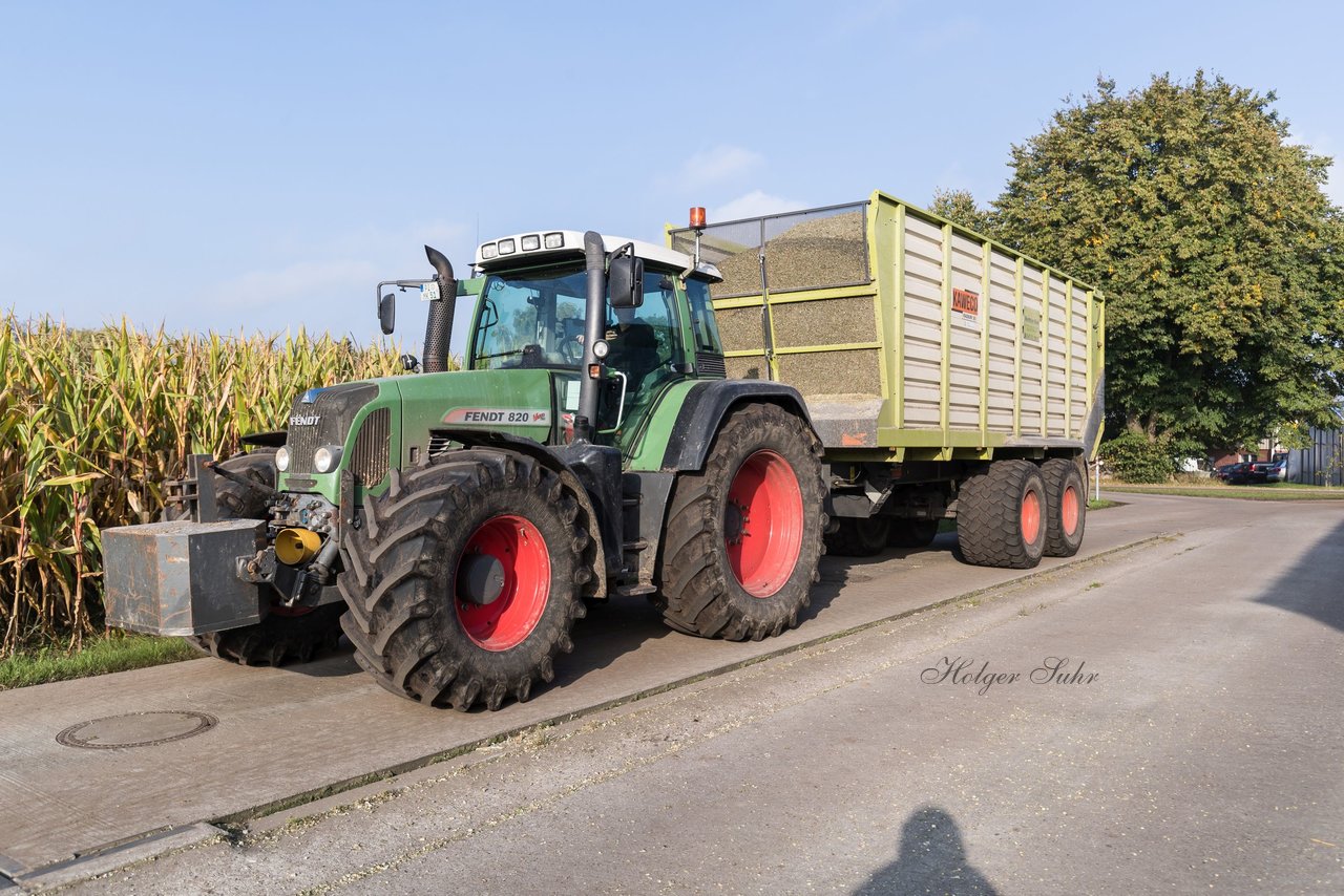 Bild 121 - Maisernte